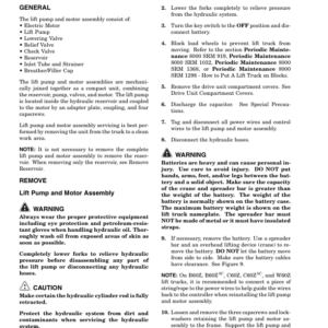 Hyster C80ZAC Pallet Trucks B479 Series Repair Manual - Image 5