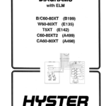 Hyster CA60XT, CA80XT Pallet Truck A498 Series Repair Manual - Image 1