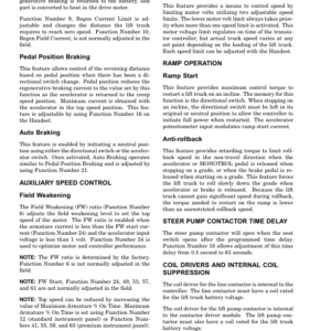 Hyster E1.50XM, E1.75XM, E2.0XMS Electric Forklift Truck Type D114 Series Repair Manual (EU) - Image 4