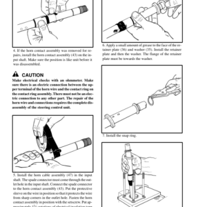 Hyster E2.00XL, E2.50XL, E3.00XL Forklift Truck C108 Series Repair Manual (EU) - Image 3