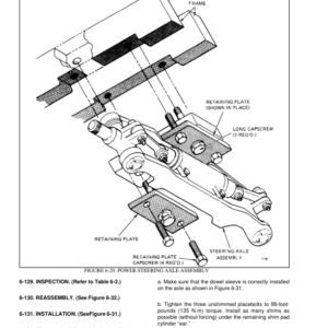 Hyster E20B, E20BH, E25B, E25BH, E30BH, E30BS Electric Forklift Truck B114 Series Repair Manual (EU) - Image 6