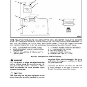 Hyster E25XM2, E30XM2, E35XM2, E40XM2S Electric Forklift Truck D114 Series Repair Manual (USA) - Image 4