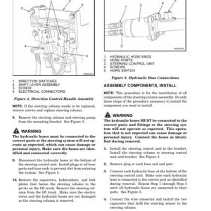 Hyster E25Z, E30Z, E35Z, E40ZS Electric Forklift Truck F114 Series Repair Manual (USA) - Image 6