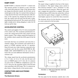 Hyster E3.00B, E4.00B, E5.00B, E5.50B Electric Forklift Truck B098 Series Repair Manual (EU) - Image 3