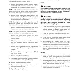 Hyster E30HSD3, E35HSD3, E40HSD3 Wheel Electric Stand-up Forklift C219 Series Repair Manual - Image 4