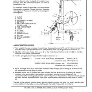 Hyster E70XL, E80XL, E100XL, E100XLS, E120XL Electric ForkLift Truck C098 Series Repair Manual (USA) - Image 3