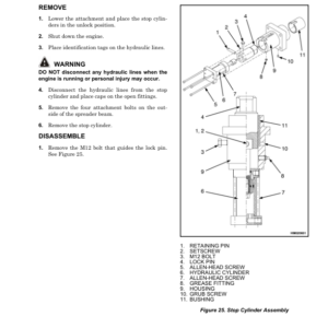 Hyster H1050HD-CH, H1150HD-CH Forklift Truck E117 Series Repair Manual (USA) - Image 6