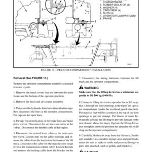 Hyster H13.00XL, H14.00XL, H16.00XL Forklift Truck D019 Series Repair Manual (EU) - Image 6