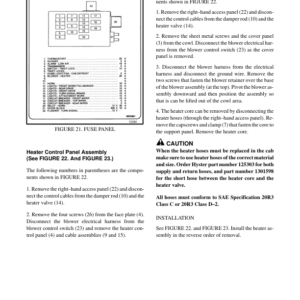 Hyster H13.00XL, H14.00XL, H16.00XL Forklift Truck D019 Series Repair Manual (EU) - Image 5