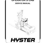 Hyster H13XD6, H14XD6, H16XD6, H6XD-EC3, H7XD-EC4, H10XD12 Forklift N019 Series Repair Manual (EU) - Image 1