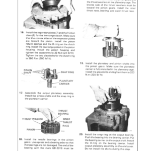 Hyster H150-275H, P150-200B Forklift C007 Series Repair Manual - Image 5