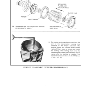 Hyster H150-275H, P150-200B Forklift C007 Series Repair Manual - Image 6