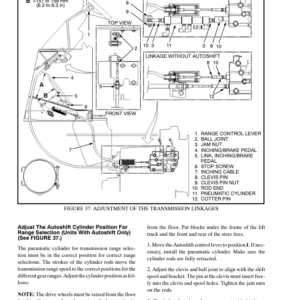 Hyster H165XL, H190XL, H210XL, H230XL, H250XL, H280XL Forklift Truck E007 Series Repair Manual (USA) - Image 6