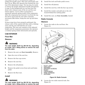 Hyster H190XD, H210XD, H230XD, H230XDS, H250XD, H280XD Forklift P007 Series Repair Manual - Image 3