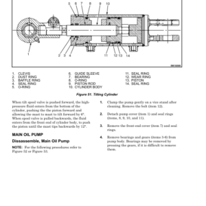 Hyster H2.0UT, H2.5UT, H3.0UT, H3.5UT Forklift A3C1 Series Repair Manual - Image 4