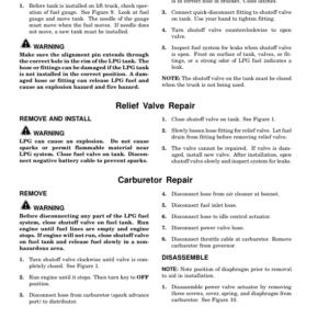 Hyster H25-35XM, H40XMS Forklift E001 Series Repair Manual - Image 4