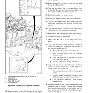 Hyster H25.00XM-9, H30.00XM-9, H32.00XM-9, H25.00XM-12, H28.00XM-12 Forklift Truck F008 Series Repair Manual (EU) - Image 5