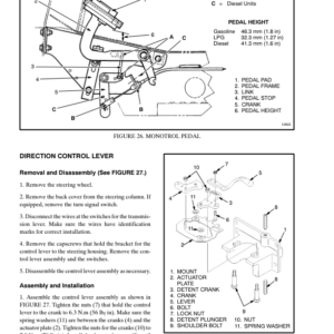 Hyster H25XM, H30XM, H35XM, H40XMS Forklift Truck D001 Series Repair Manual - Image 5