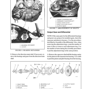 Hyster H3.50XL, H4.00XL-5, H4.00XL-6, H4.50XL, H5.00XL Forklift Truck G005 Series Repair Manual (EU) - Image 3