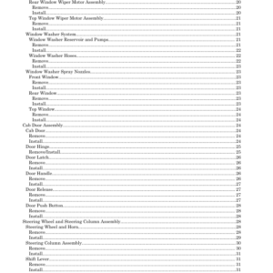 Hyster H300XD, H330XD, H360XD, H150XD-EC4, H210XD48, H230XD48, H250XD48 Forklift N019 Series Repair Manual - Image 3