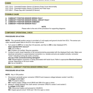 Hyster H30FT, H35FT, H40FTS Forklift Truck F001 Series Repair Manual - Image 3