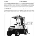 Hyster H30H, H40H, H50H, H60H Forklift Truck D003 Series Repair Manual (EU) - Image 1