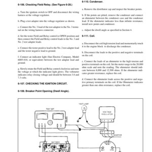 Hyster H30H, H40H, H50H, H60H Forklift Truck D003 Series Repair Manual (EU) - Image 5