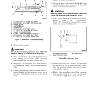 Hyster H40.00XM-16CH, H44.00XM-16CH, H48.00XM-16CH, H50.00XM-16CH, H52.00XM-16CH Forklift E117 Series Repair Manual - Image 5