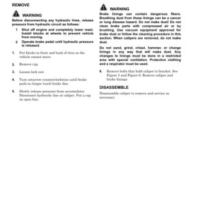 Hyster H400HD, H400HDS, H450HD, H450HDS Forklift Truck B236 Series Repair Manual (USA) - Image 4