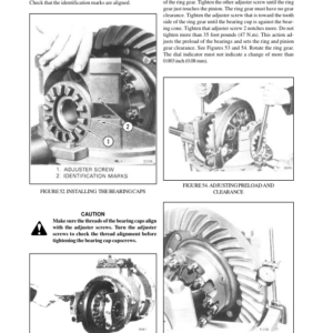 Hyster H40J, H50J, H60JS Diesel or LPG Forklift Truck F003 Series Repair Manual (USA) - Image 4