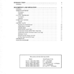 Hyster H40XL, H50XL, H60XL Forklift Truck A177 Series Service Repair Manual (USA) - Image 6