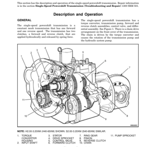 Hyster H45XM, H50XM, H55XM, H60XM, H65XM Forklift Truck K177 Series Repair Manual (USA) - Image 4