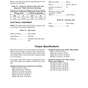 Hyster H6.00XL, H7.00XL Diesel & LPG Forklift Truck G006 Series Repair Manual (EU) - Image 2