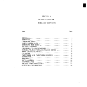 Hyster H60C, H70C, H80C, H90C Forklift Truck C005 Series Repair Manual (USA) - Image 1
