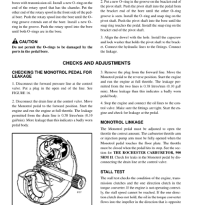 Hyster H60E, H70E, H80E, H100E, H110E Forklift Truck D005 Series Repair Manual (USA) - Image 6