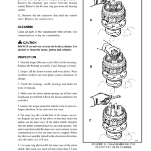 Hyster H60E, H70E, H80E, H100E, H110E Forklift Truck D005 Series Repair Manual (USA) - Image 3