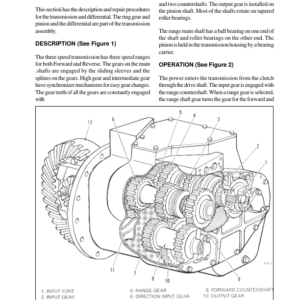 Hyster H70XL, H80XL, H90XL, H100XL, H110XL Forklift Truck F005 Series Repair Manual (USA) - Image 1