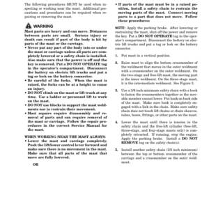 Hyster H70XM, H80XM, H90XM, H100XM, H110XM, H120XM Forklift Truck L005 Series Repair Manual (USA) - Image 4