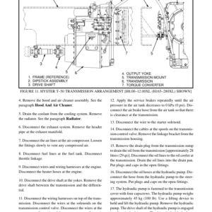 Hyster H8.00XL, H9.00XL, H10.00XL, H12.00XL Forklift Truck E007 Series Repair Manual (EU) - Image 4