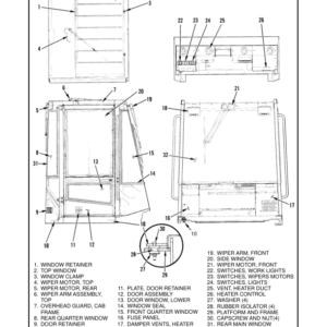 Hyster H8.00XL, H9.00XL, H10.00XL, H12.00XL, H13.00XL, H14.00, H16.00XL Forklift D007 Series Repair Manual (EU) - Image 5