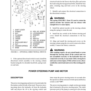 Hyster J1.60XMT, J1.80XMT, J2.00XMT Electric Forklift Truck G160 Series Repair Manual (Up to SN G160A03111W) - Image 5