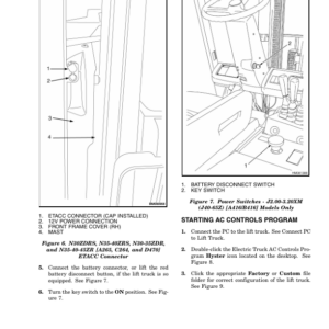 Hyster J1.60XMT, J1.80XMT, J2.00XMT Electric Forklift Truck J160 Series Repair Manual (EU) - Image 3