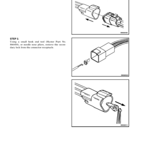 Hyster J45XN, J50XN, J60XN, J70XN Electric Forklift Truck A276 Series Repair Manual (USA) - Image 6