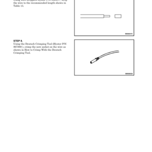 Hyster J8.0XNL6, J8.0XNL9, J9.0XNL Electric Forklift A250 Series Repair Manual - Image 5