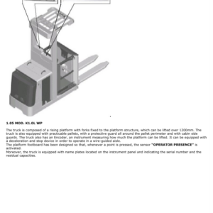 Hyster K1.0L Order Picker B457 Series Repair Manual - Image 3