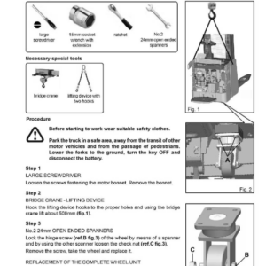 Hyster LO2.0, LO2.0L, LO2.0M Low Level Order Picker A939 Series Repair Manual - Image 6