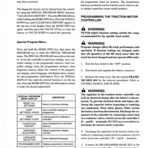 Hyster N25XMDR, N30XMDR, N30XMR, N40XMR, N45XMR, N50XMA Reach Truck E138 Series Repair Manual - Image 5