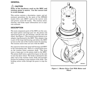 Hyster N30ZDR, N35ZR, N40ZR Electric Forklift Truck D470 Series Repair Manual - Image 3