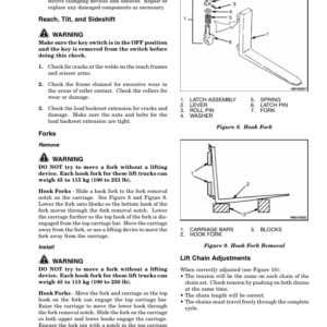 Hyster N50XMA3 Electric Reach Truck C471 Series Service Repair Manual - Image 4