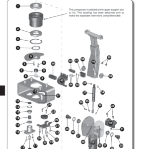 Hyster P2.0S Electric Pedestrian Stacker D439 Series Repair Manual - Image 3